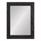 Specchio intagliato in legno Natesa 24x32