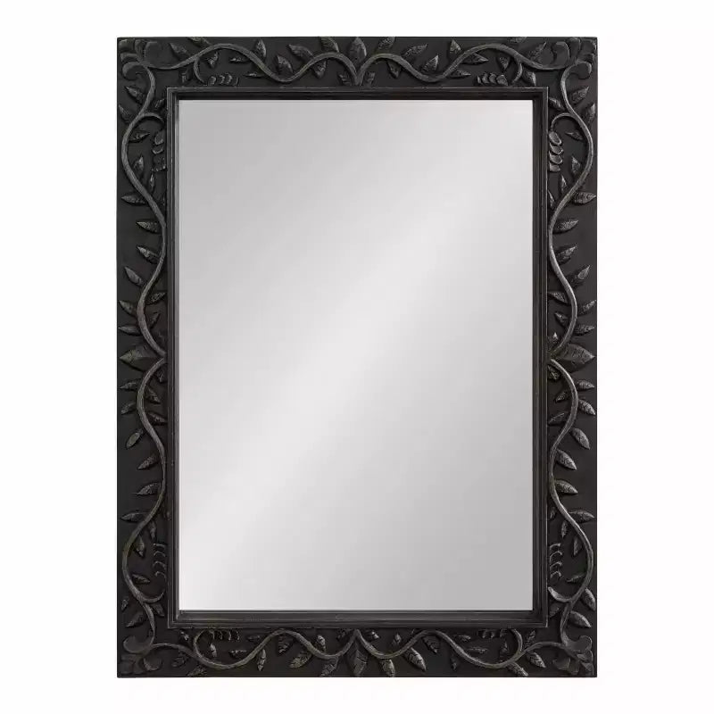 Specchio intagliato in legno Natesa 24x32