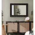 Specchio intagliato in legno Natesa 24x32