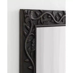 Specchio intagliato in legno Natesa 24x32