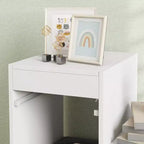 Organizzatore per giocattoli per bambini con 6 contenitori e 3 livelli, libreria giocattolo per bambini dai 3 agli 8 anni, per sala giochi, camera da letto, grigio