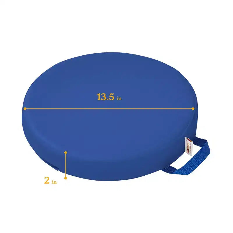 Cuscino da pavimento rotondo con maniglia, set da 6 pezzi